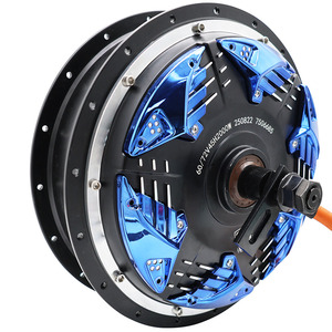 Motor sin Escobillas DKMOTOR 2000W 72V A215 45H, Impermeable, con Imán, para Scooter o Bote, 60V Azul, 72V, 10 Pulgadas, A215 - Product Image 6
