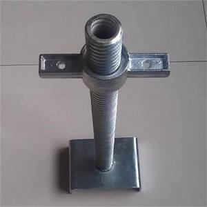 Swivel Adjustable Steel Scaffolding Shoring Hollow Solid Screw U Head Jack Base - Product Image 4