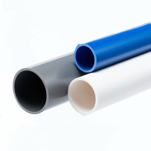 Matériaux de plomberie, fournisseur de tuyaux et raccords en <span class=keywords><strong>PVC</strong></span>, tuyaux ronds en <span class=keywords><strong>PVC</strong></span>/UPVC durables à haute pression pour l'eau potable, DN20-DN400mm - Product Image 1