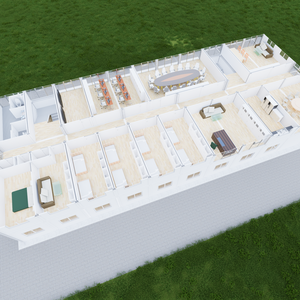 Casa Contenedor de Lujo de Dos Pisos de 40 pies con 3 Habitaciones, Casa Prefabricada, Contenedores de Cabina de <span class=keywords><strong>Hotel</strong></span> Expandibles, Incluye Baño y Cocina - Product Image 6