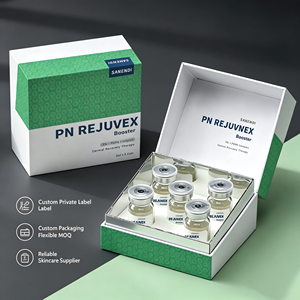 PN REJUVEX บูสเตอร์ ผลิตภัณฑ์บำรุงผิวหน้าแบบขวด พร้อมสารประกอบ PDRN รองรับการผลิตแบบ OEM แบรนด์ส่วนตัว รับผลิตตามความต้องการ - Product Image 1