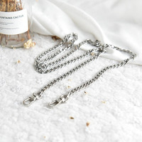 Sangle de chaîne de sac à main Bandoulière de remplacement avec boucles en métal, sangle de chaîne dorée pour sac à main à bandoulière