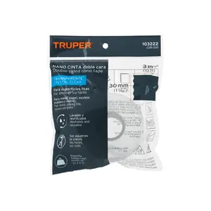 BOX 6 Cinta nano reutilizable de doble cara, transparente 3 m x 30 mm - Product Image 3
