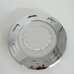 Tampas de centro da roda de carro, 200mm personalizado abs cromado hubcap tampas para roda de escalada 22 polegadas