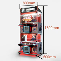 Machine à griffes miniature à pièces pour 4 joueurs, mini-machine à cadeaux d'intérieur, vente en gros