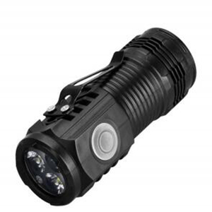 Đèn pin mini sạc lại được bằng nhựa ABS 3 đèn LED di động mới có kẹp - Product Image 4