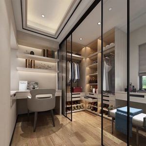 Puerta Corredera de Aluminio para Balcón, Sala de Estar, Estudio, Baño Interior, Minimalista, Marco Estrecho, Puerta Corredera de Vidrio - Product Image 3