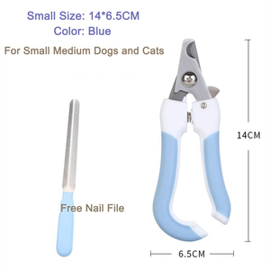 Cortauñas de Acero Inoxidable con Mango Antideslizante para Perros y Gatos, con Lima de Uñas Gratis - Product Image 5