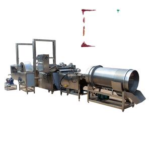 เครื่องทอดแบบใช้แก๊สผัดกล้วย<span class=keywords><strong>ทอด</strong></span>ปีกไก่ถั่วลิสงแช่แข็งแบบฝรั่งเศสสำหรับอุตสาหกรรม - Product Image 2