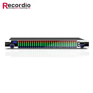 GAX-EQ777 profesional Digital Crossover, reducción de ruido familiar, KTV alto, medio bajo, EQ, ajuste, ecualizador, rendimiento de escenario