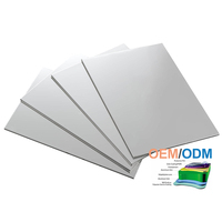 Panneaux composites en aluminium (ACP) en plastique ignifuge revêtus de PVDF personnalisés pour les matériaux de construction