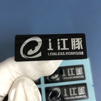 Autocollant d'étiquette 3D avec logo personnalisé autocollant en métal de transfert de chrome étanche autocollant en métal de nickel étiquette en métal