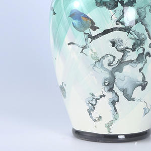 Florero de cerámica con diseño de flores Y PÁJAROS PARA EL HOGAR, jarrón de porcelana para manualidades, estilo <span class=keywords><strong>Palacio</strong></span> <span class=keywords><strong>chino</strong></span> - Product Image 4