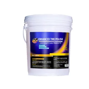 Factory Hot selling tire shine 5 gallon car care product ever wet tire shine