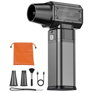 450g Wind Force Compressed Air <b>Duster</b> Portable Hand Held Fan <b>Electric</b> Powerful Blower Fan Jet Fan for Clean - Product Image 1