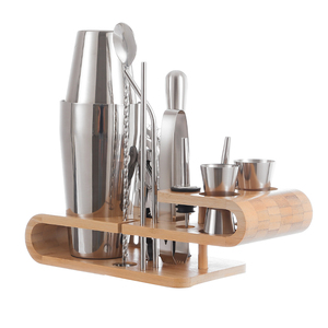 Usine directe Premium accessoires Bar outils <span class=keywords><strong>Boston</strong></span> Jigger Bar en acier inoxydable ensembles Cocktail Shaker pour Bar Party - Product Image 6