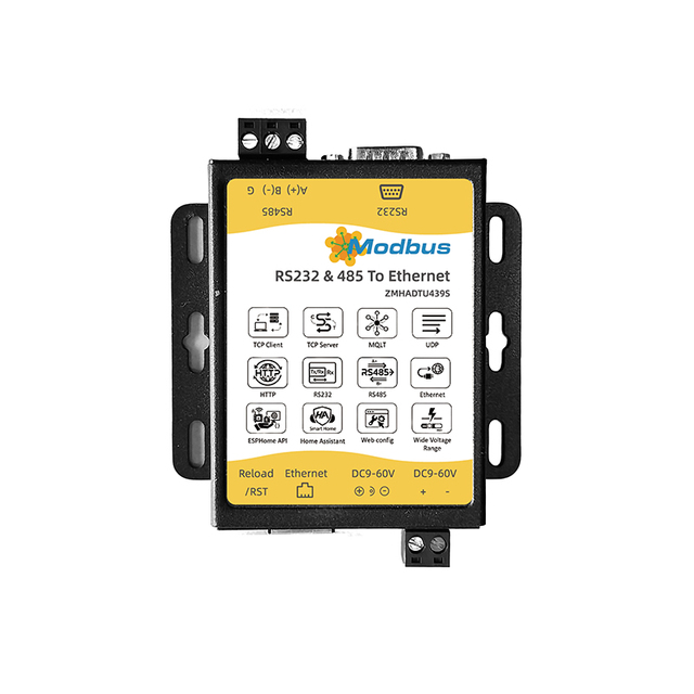 Edge Computing Home Assistant Serial-to-Network Gateway Modbus TCP/RTU Bi-directional Transparent Transmission, MQTT, IoT RS485