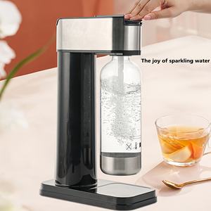 Appareil de distribution de <span class=keywords><strong>soda</strong></span> en acier inoxydable, générateur automatique d'eau pétillante, utilisation facile, rotation rapide, bouteille PET de 33,81 oz, CO2 - Product Image 5