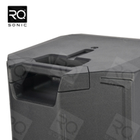 RQSONIC CAU15ADD 700W RMS Haut-parleurs actifs professionnels portables en plastique léger de haute puissance 15 pouces