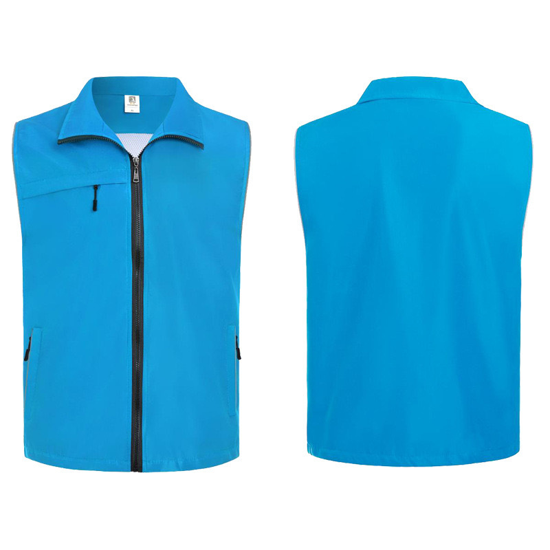 Image principale : Style trois poches haut de gamme en bleu lac