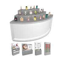 Table de présentation de parfums moderne et écologique, taille personnalisée, mobilier de magasin de cosmétiques pour grands magasins, design de boutique de parfums