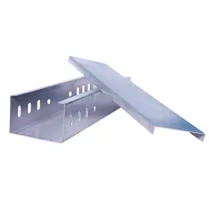 Hot Dipped Galvanized Cable Tray Hanging Cable Ladder Tray Sizes For Outdoor And Indoor Cable Trunking Manufacturers