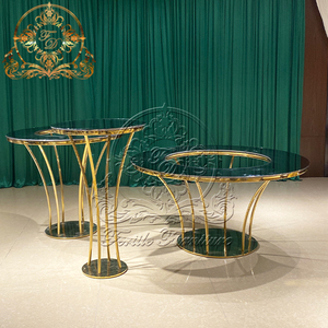 Sự kiện hiện đại Đảng gương <span class=keywords><strong>Glass</strong></span>/MDF Top Party tráng miệng độc đáo bánh bảng đám cưới - Product Image 3