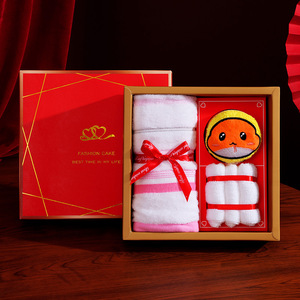 Caja de Regalo con Toalla del Año de la Serpiente 2025, Set de Regalo Empresarial Decorativo Temático del Año Nuevo Chino - Product Image 3