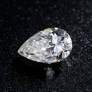 Piedras de Moissanita Sueltas con Corte de Pera de Alta Calidad al por Mayor, Gemas Certificadas GRA, DEF VVS1, Diamante de Moissanita - Product Image 1