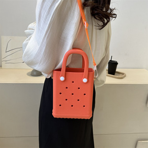 Sac à main en caoutchouc imperméable pour <span class=keywords><strong>femme</strong></span>, sac à bandoulière tendance, sac de plage, sac de voyage, sac de piscine, sac fourre-tout - Product Image 3