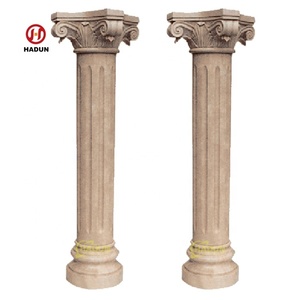 Đá cẩm thạch tự nhiên cột đám cưới rắn trụ cột - Product Image 6