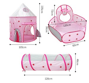 Château de fusée pour bébé Superspace, tente intérieure pour enfants, piscine à balles, tunnel, tente pliable, tipi <span class=keywords><strong>pop</strong></span>-up, maison de jeu - Product Image 1