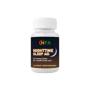 Comprimés personnalisés pour favoriser le sommeil nocturne, contenant de la mélatonine, favorisent un cycle de sommeil naturel, sommeil profond, comprimés de soutien au sommeil - Product Image 1
