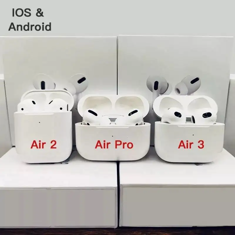 Warehouse Earbuds ANC Original Logo Airoha Air 3rd Pods Pro 2 Appl airpoder pro 2nd generation for iphone 13 14 pro max