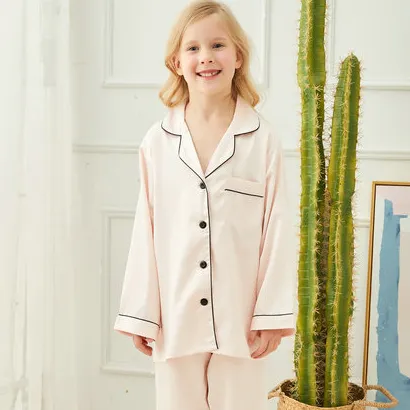 C & Fung-pyjama en Satin de bonne qualité, ensemble, tenue de demoiselle d'honneur, en soie, sur mesure, pour jeunes filles, pour mariage, collection 6001