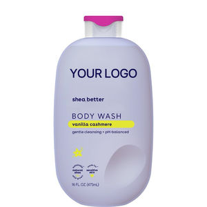 <span class=keywords><strong>Gel</strong></span> <span class=keywords><strong>Douche</strong></span> Hydratant Végétalien Personnalisé Vanille Cachemire Beurre <span class=keywords><strong>de</strong></span> Karité Glycérine Vitamine E pH Équilibré Crème <span class=keywords><strong>Gel</strong></span>ée pour Femme Tous Types <span class=keywords><strong>de</strong></span> Peau - Product Image 1