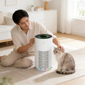 Nouveau <span class=keywords><strong>Purificateur</strong></span> <span class=keywords><strong>d</strong></span>'<span class=keywords><strong>Air</strong></span> Antibactérien <span class=keywords><strong>de</strong></span> Luxe pour Animaux Domestiques, Filtration Haute Efficacité pour Éliminer les Poils et les Odeurs <span class=keywords><strong>d</strong></span>'Animaux - Product Image 2