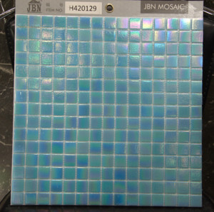 Gạch Lát Bể Bơi Khảm Thủy Tinh Bể Bơi 20*20Mm Khảm Thủy Tinh Nóng Chảy - Product Image 4