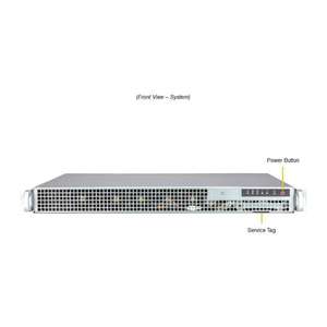 Supermicro SYS-111AD-WRN2 1U Server Intel Core i9 128GB DDR5 3x PCIe Slots 4x Hot Swap Bays Prêt à expédier - Product Image 2