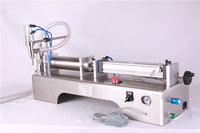 Vente en gros de bouteilles de haute qualité, bon marché, semi-automatiques, haute précision, en acier inoxydable, 30 B.P.M. Machine de remplissage de liquides de 10 à 5000 ml