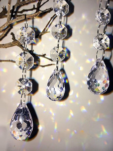 Crystal Ornaments <strong>Christmas</strong> <strong>Tree</strong> Decorations Balls <strong>Clearance</strong> Hanging Crystals for Centerpieces Acrylic Chandelier Decorative - Product Image 6