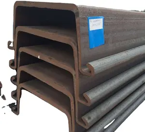 Factory Prices 400X170X15.5mm Construction of Water Conservancy Projects Type 4 Hot Rolled U Type Steel Sheet Pile