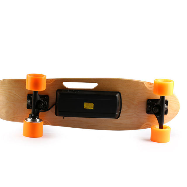 Youth Electric Skateboard Electric  Wireless Remote Control 4 Wheels Maple  E-Skateboard for Adult and Kids