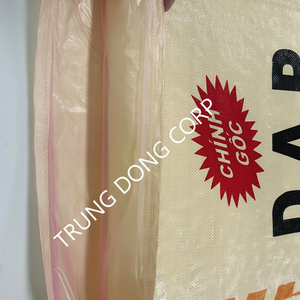 Sacos tejidos con dobladillo de PE PP con impresión flexográfica y opciones de hilo personalizado para embalaje de 5kg a 50kg Hecho en Vietnam - Product Image 1