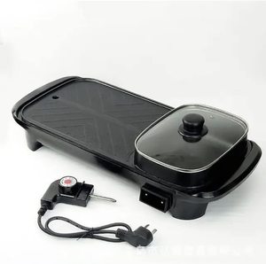 Mosle MagiCook Modern <b>Electric</b> Outdoor <b>BBQ</b> Grill With Hot Plate and Automatic Heater - Product Image 1