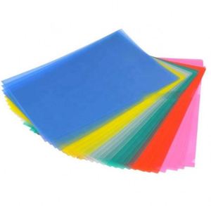 Porte-documents A4 transparents à rabat, pochettes en plastique transparent pour le rangement de fichiers, organisation du papier, produits de classement - Product Image 2