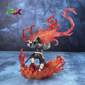 Figurine d'action Tanjiro Kamado de <span class=keywords><strong>Kimetsu</strong></span> <span class=keywords><strong>No</strong></span> <span class=keywords><strong>Yaiba</strong></span>, parfaite pour les collectionneurs d'anime, livrée avec boîte d'emballage, artisanat en plastique - Product Image 5