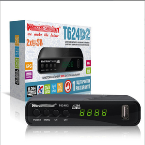 Receptor <span class=keywords><strong>de</strong></span> señal <span class=keywords><strong>de</strong></span> alta definición para TV digital DVB-T2/<span class=keywords><strong>C</strong></span> con decodificador MPEG-4, WiFi y USB - Product Image 1