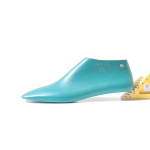 Forme <span class=keywords><strong>de</strong></span> chaussure pour chaussures plates Mary Jane à bout carré en tweed <span class=keywords><strong>de</strong></span> style français, pour femmes, à talon bas et à décolleté peu profond, W439 - Product Image 2