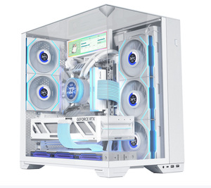 Boîtier de jeu populaire avec panneau latéral en verre trempé, boîtier d'ordinateur de jeu ATX, boîtier PC de jeu - Product Image 2